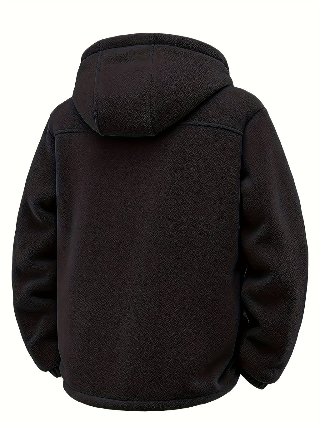 Men's cosy fleece jacket styled for outdoor winter wear - image 6
