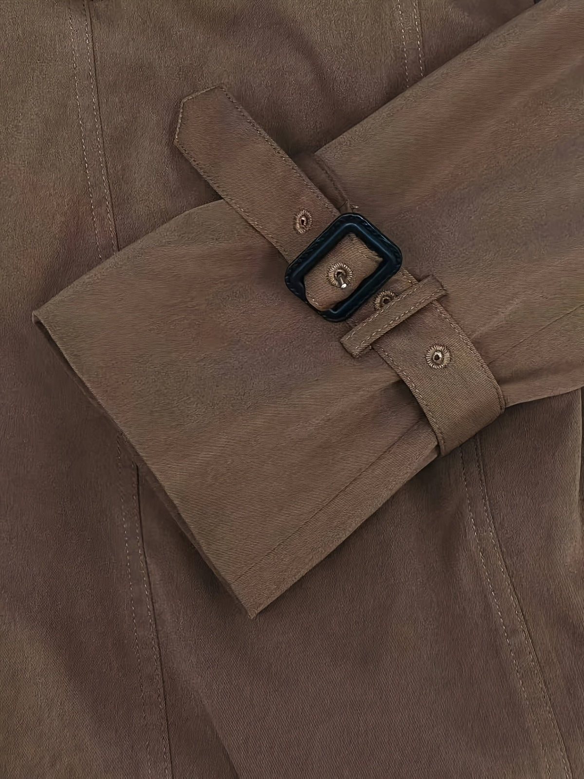 Back view of the men's belted blazer coat