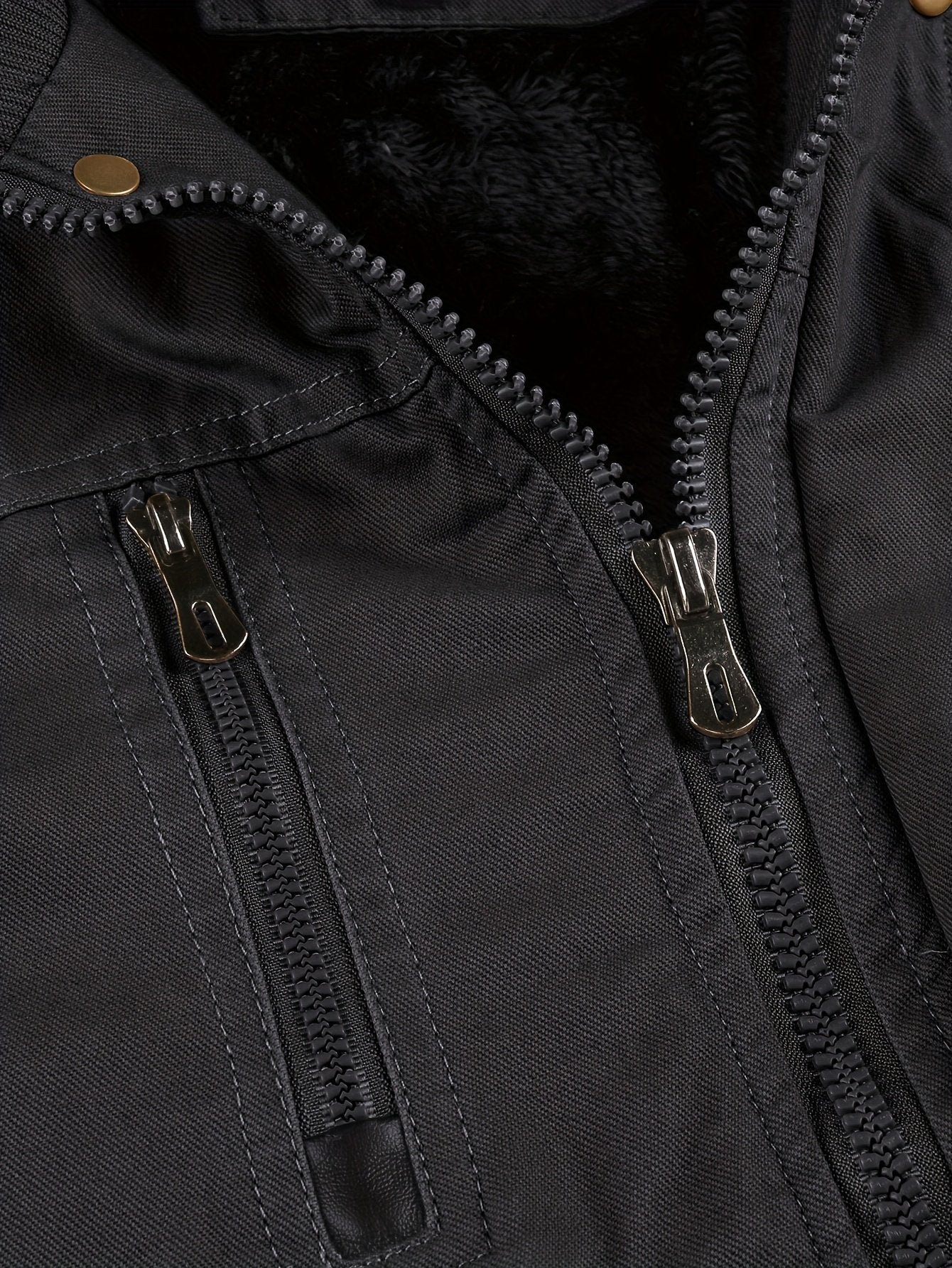 Men's vintage field jacket styled with jeans for cold weather
