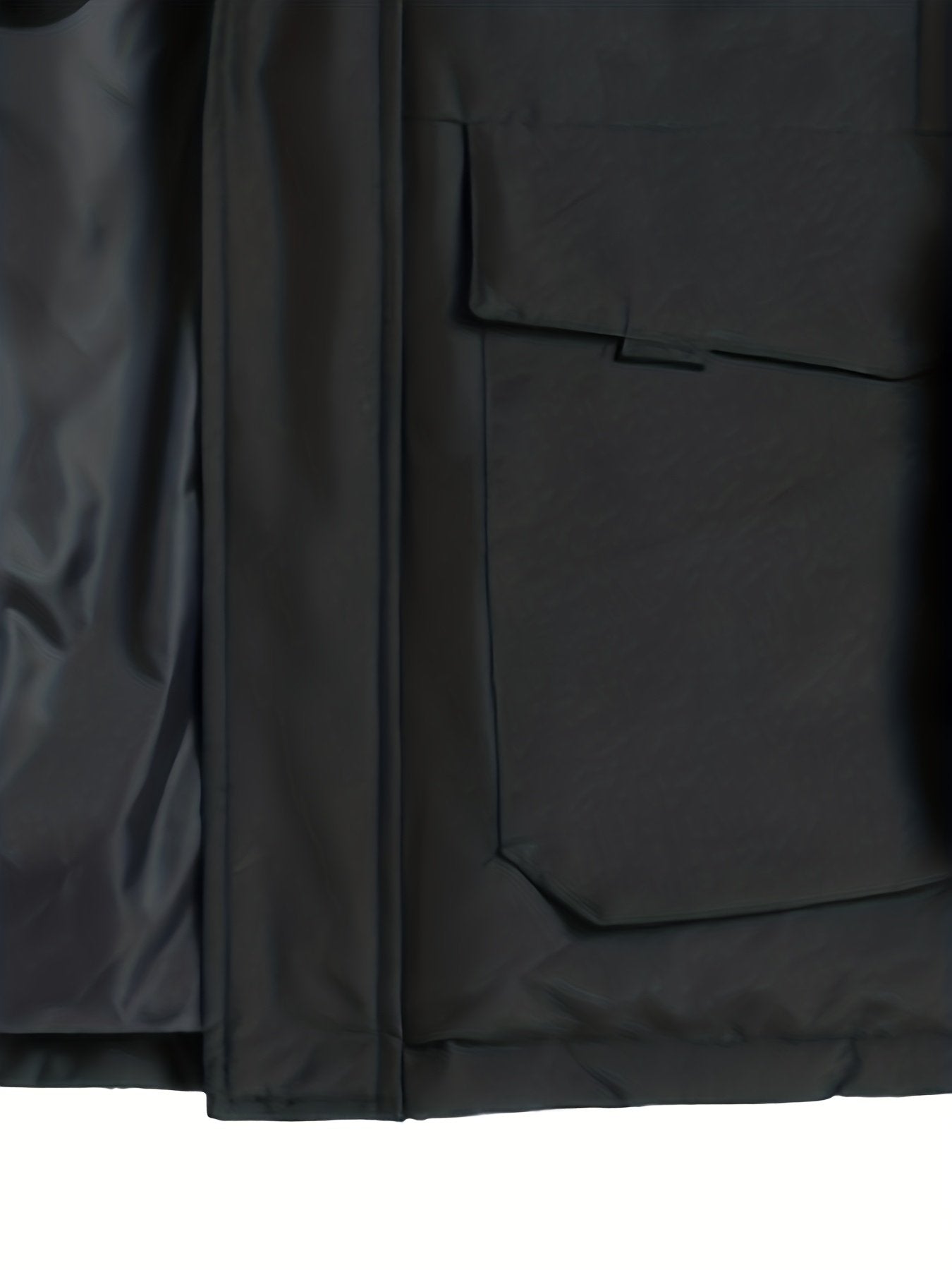Back view of the men's goose down puffer jacket