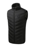 Electric Heated Vest Men, Sleeveless Lapel Winter Gilet