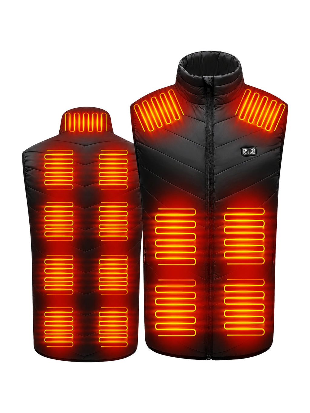 Heated Vest Men USB Rechargeable, 15 Heating Zones Gilet