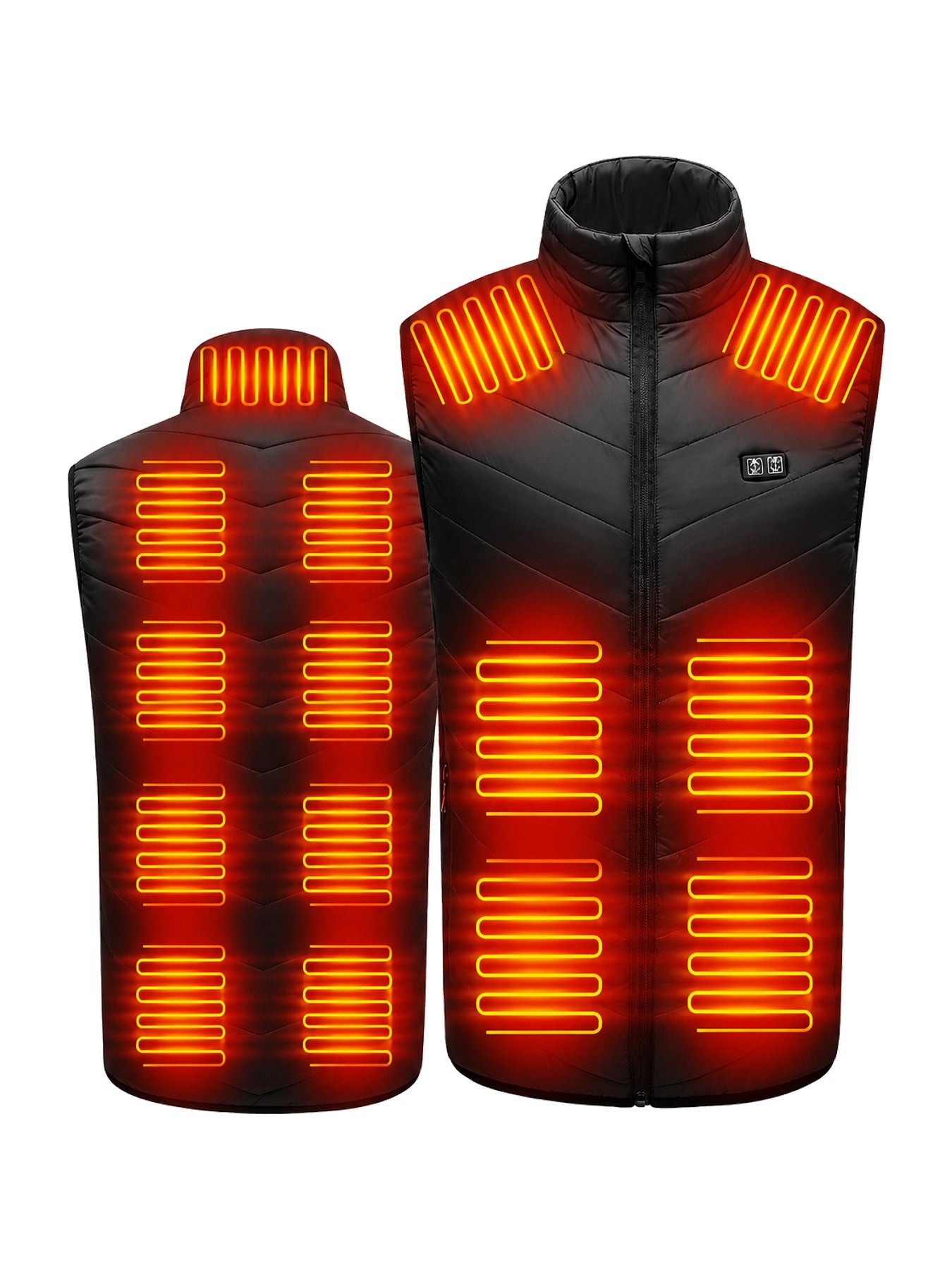 Heated Vest Men USB Rechargeable, 15 Heating Zones Gilet