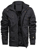 Pocket detail on the men's vintage field jacket